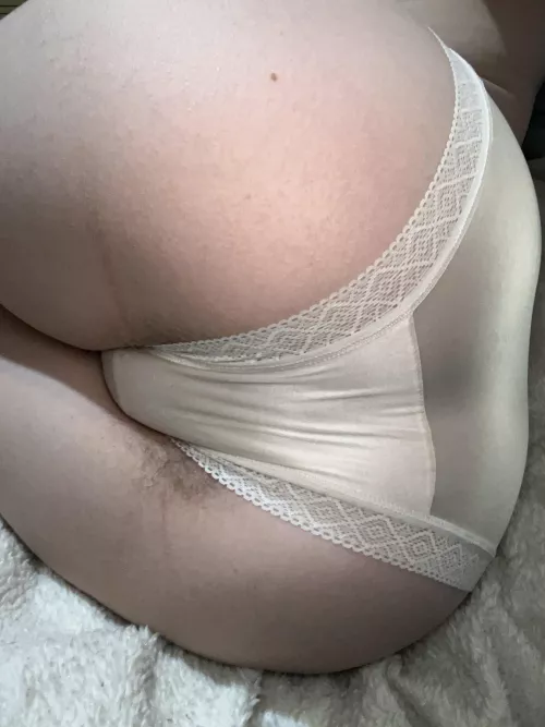 Do you like my creamy satin panties? ππ