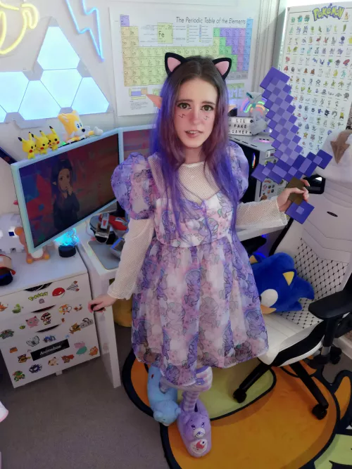 do you like my enchanted sword? ๐ฅฐโค๏ธ