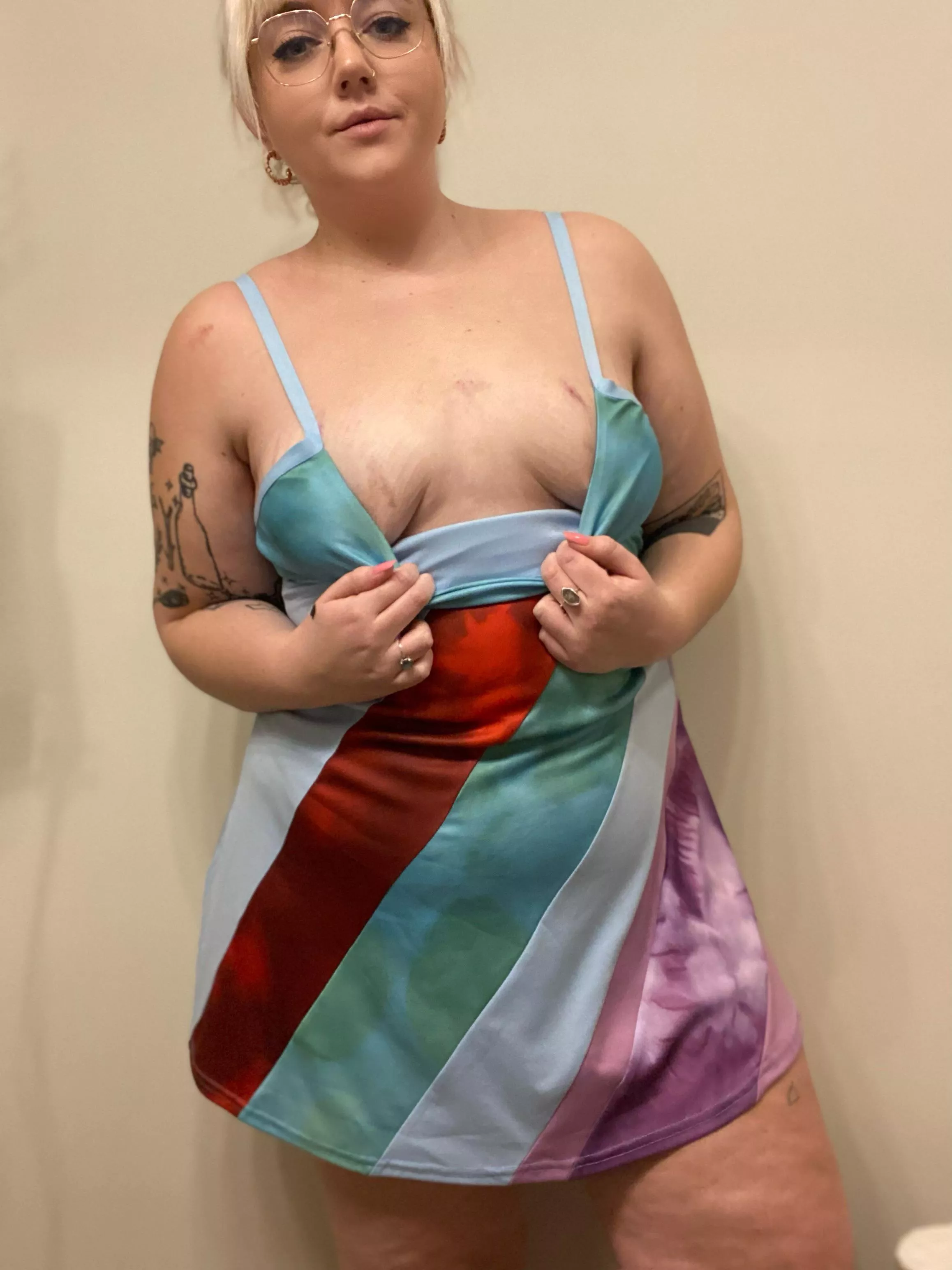 Do you like my marks? 🥴