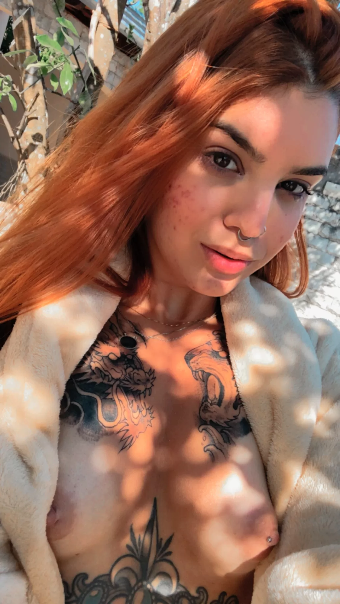 Do you like my new titty tats? They are still healing 😁 Do you like my new titty tats? They are still healing 😁