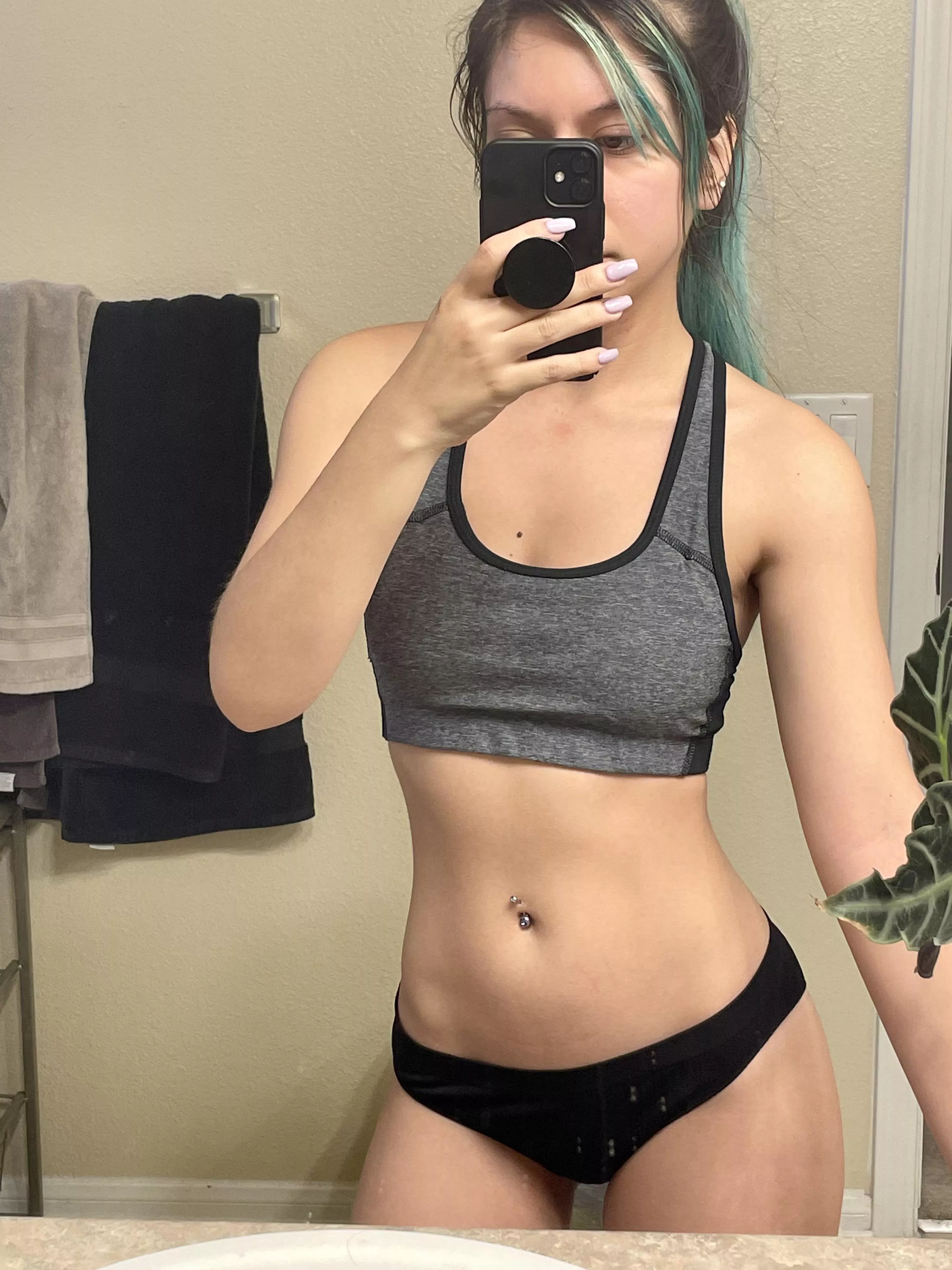 Do you like my post-workout body?