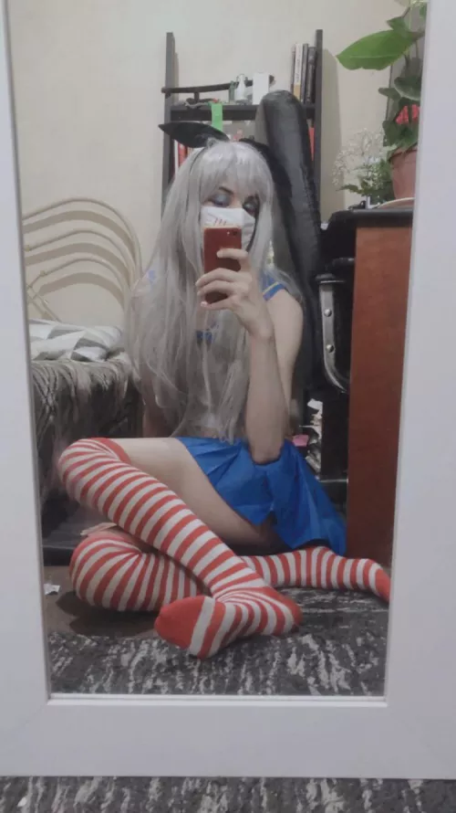 Do you like my Shimakaze cosplay? ☺️