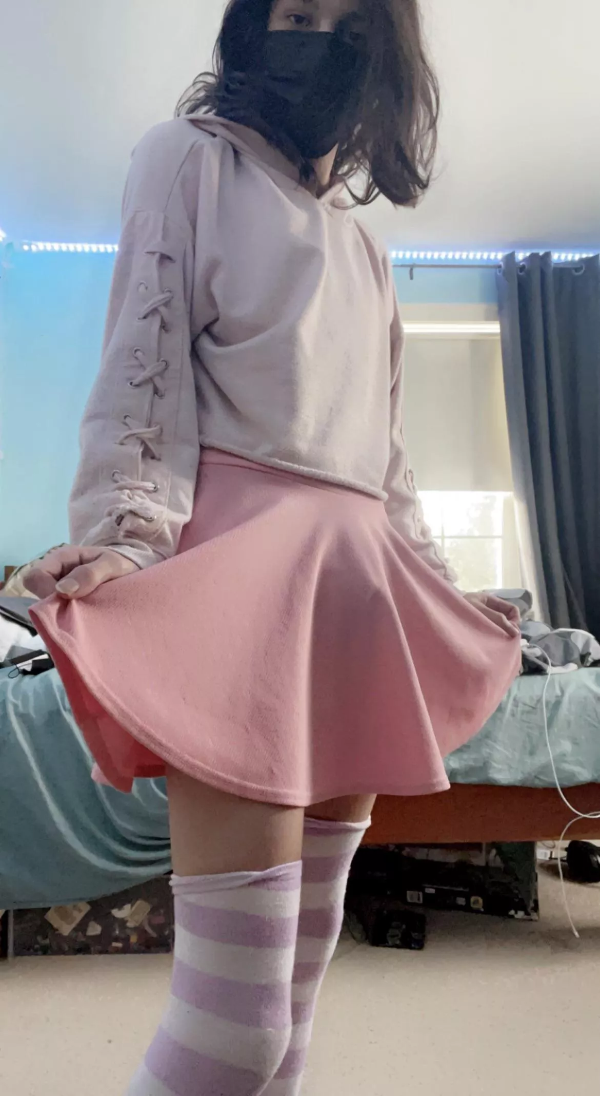 Do you like my skirt 🥺👉👈