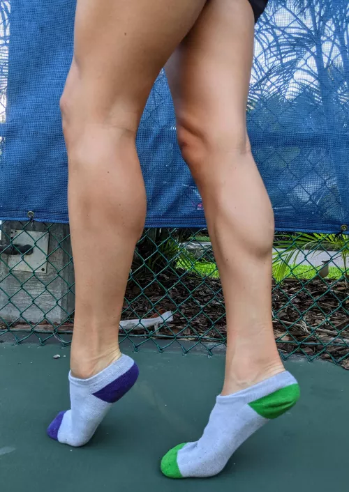 Do you like my socks? They're super stinky after practice 🤭