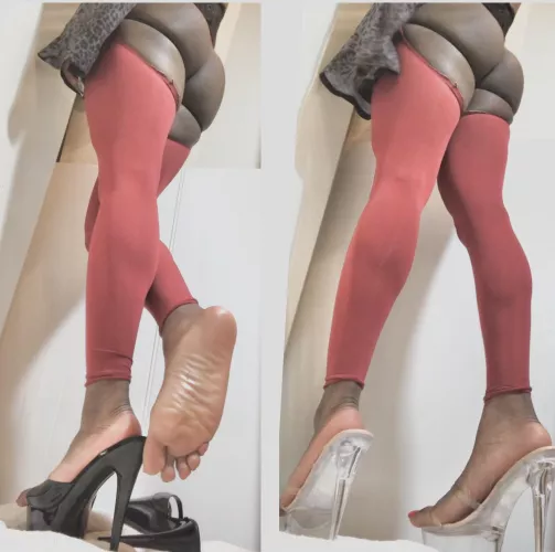 Do you like my soles or ass more?