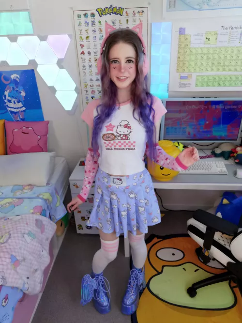 do you like my thigh highs? 😊❤️