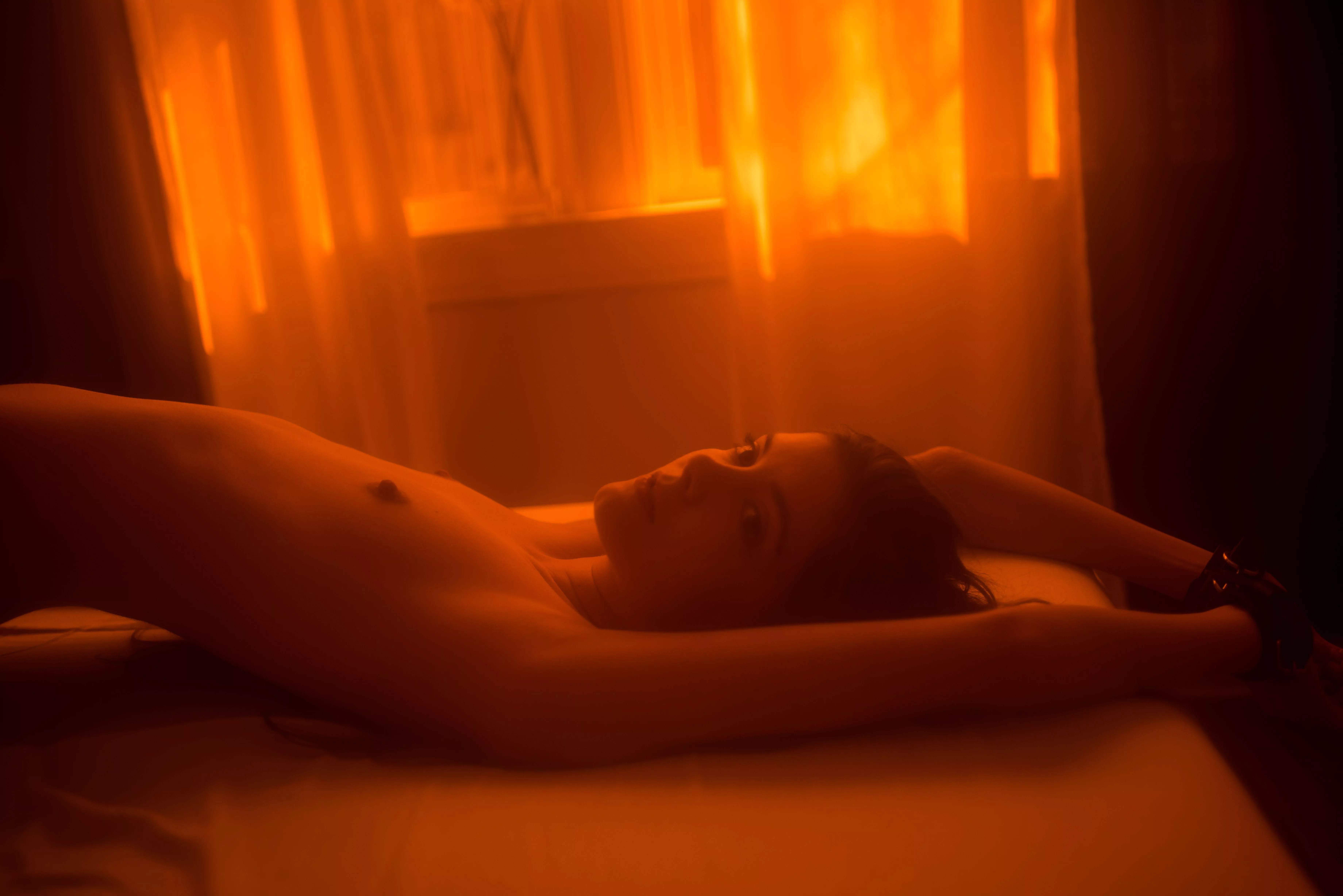 Do you like my tiny boobs? I’m red hot horny 🔥 (OC)