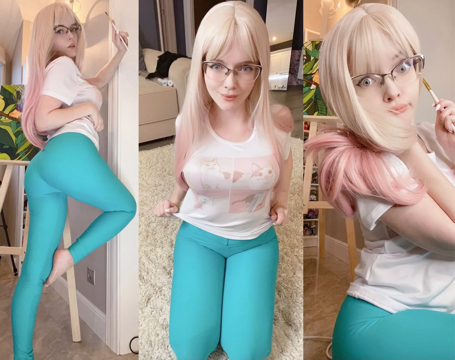 Do you like my t-shirt? ;) This set tonight on my OF! Do you like my t-shirt? ;) This set tonight on my OF!