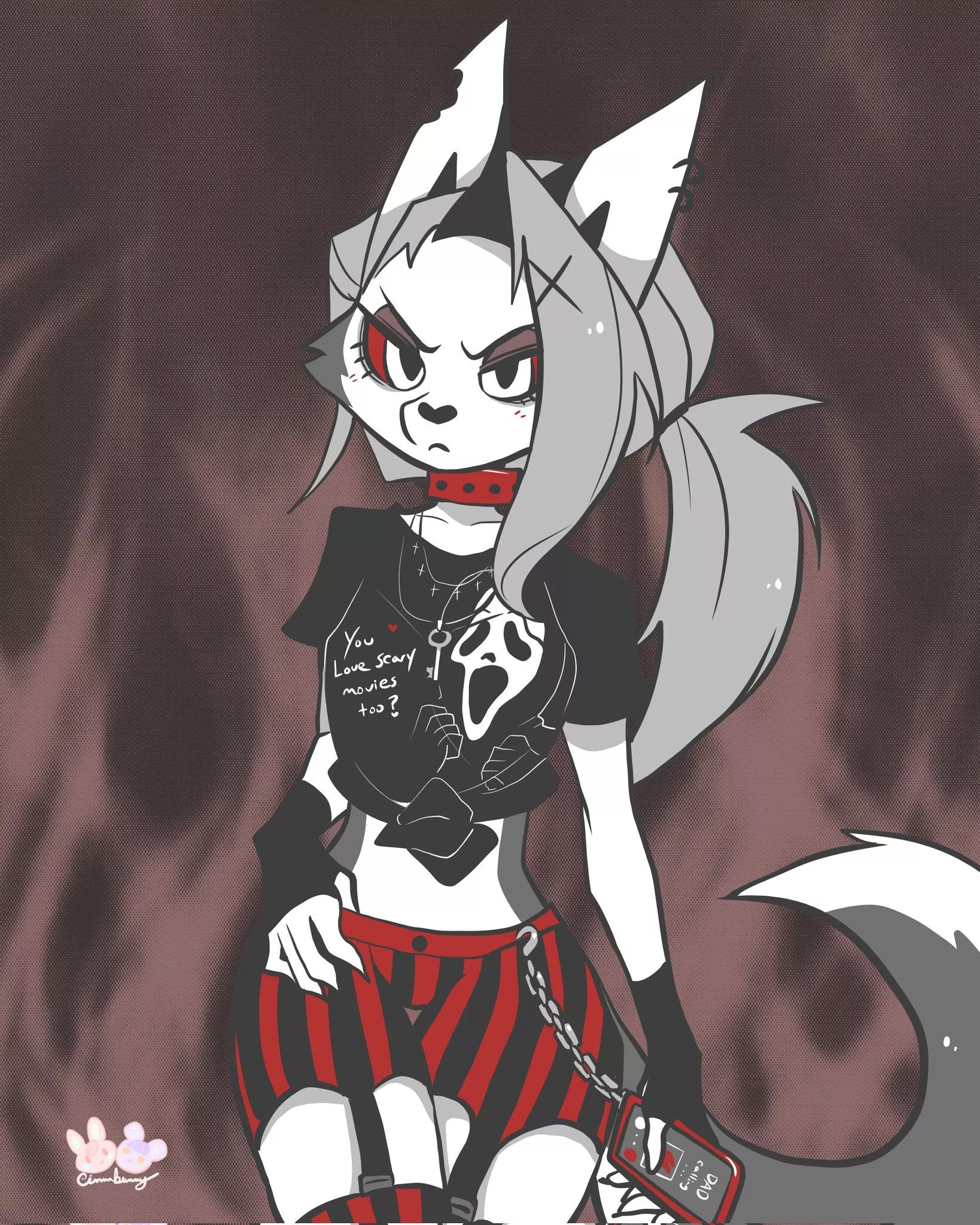 Do you like scary movies? (Cinnabunny)