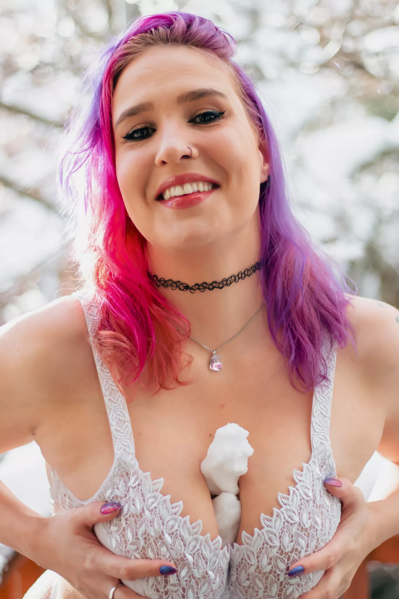 Do you like snowy tits?