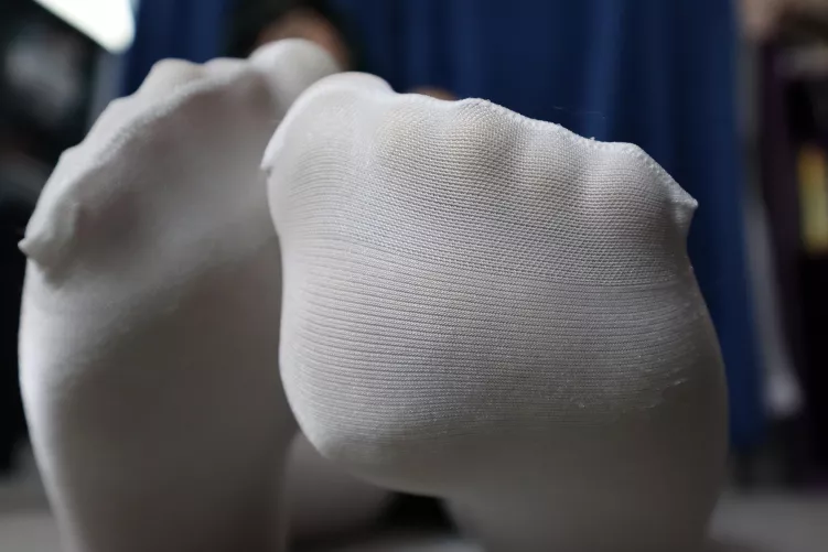 Do you like to suck toes through the hose?