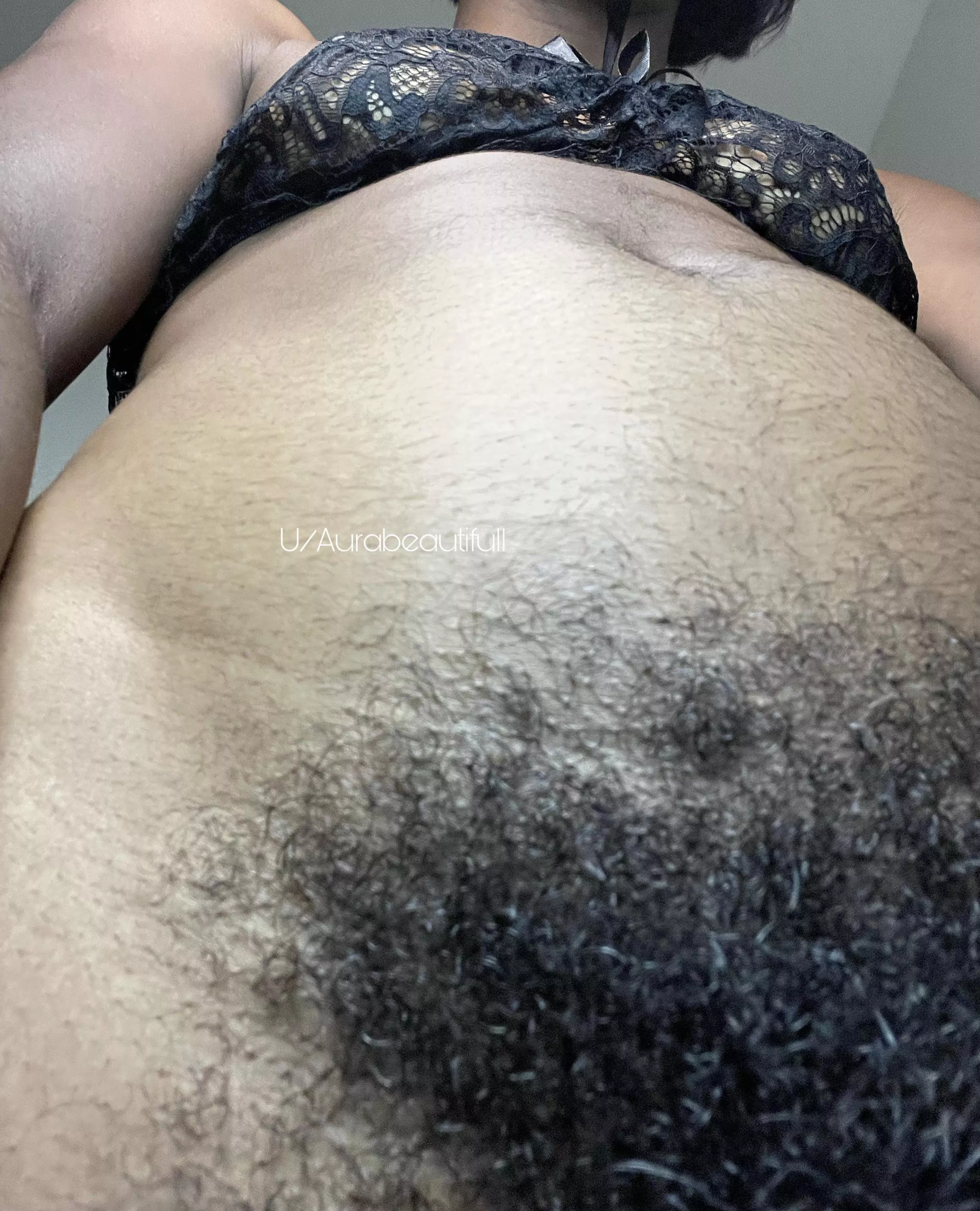 Do you love how my happy trail connects with my bush?😍 Do you love how my happy trail connects with my bush?😍