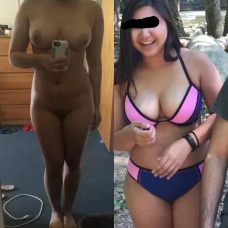 Do you think guys could recognize my body from seeing me in a bikini? I'm worried it shows so much, what do you think?