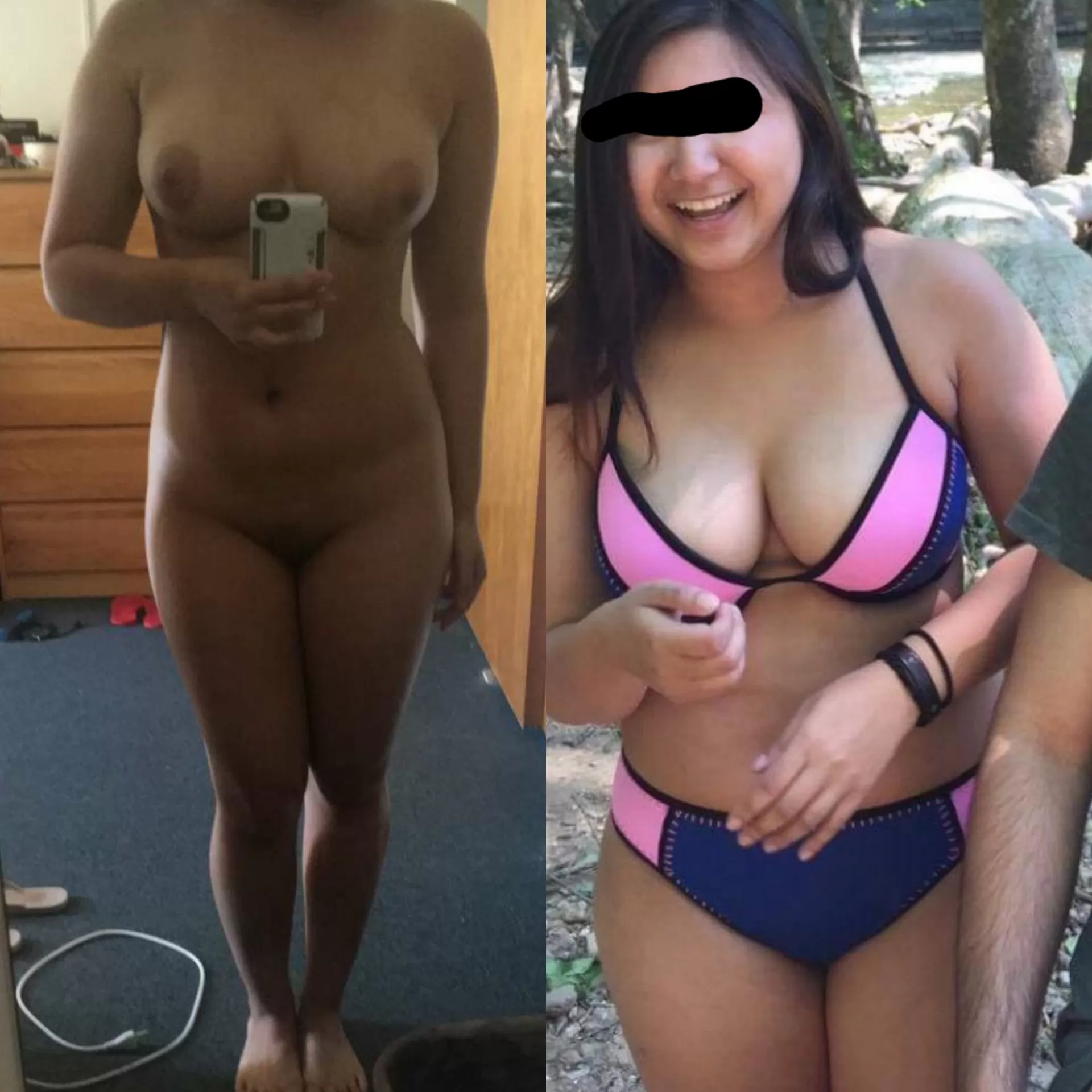 Do you think guys could recognize my body from seeing me in a bikini? I'm worried it shows so much, what do you think? Do you think guys could recognize my body from seeing me in a bikini? I'm worried it shows so much, what do you think?