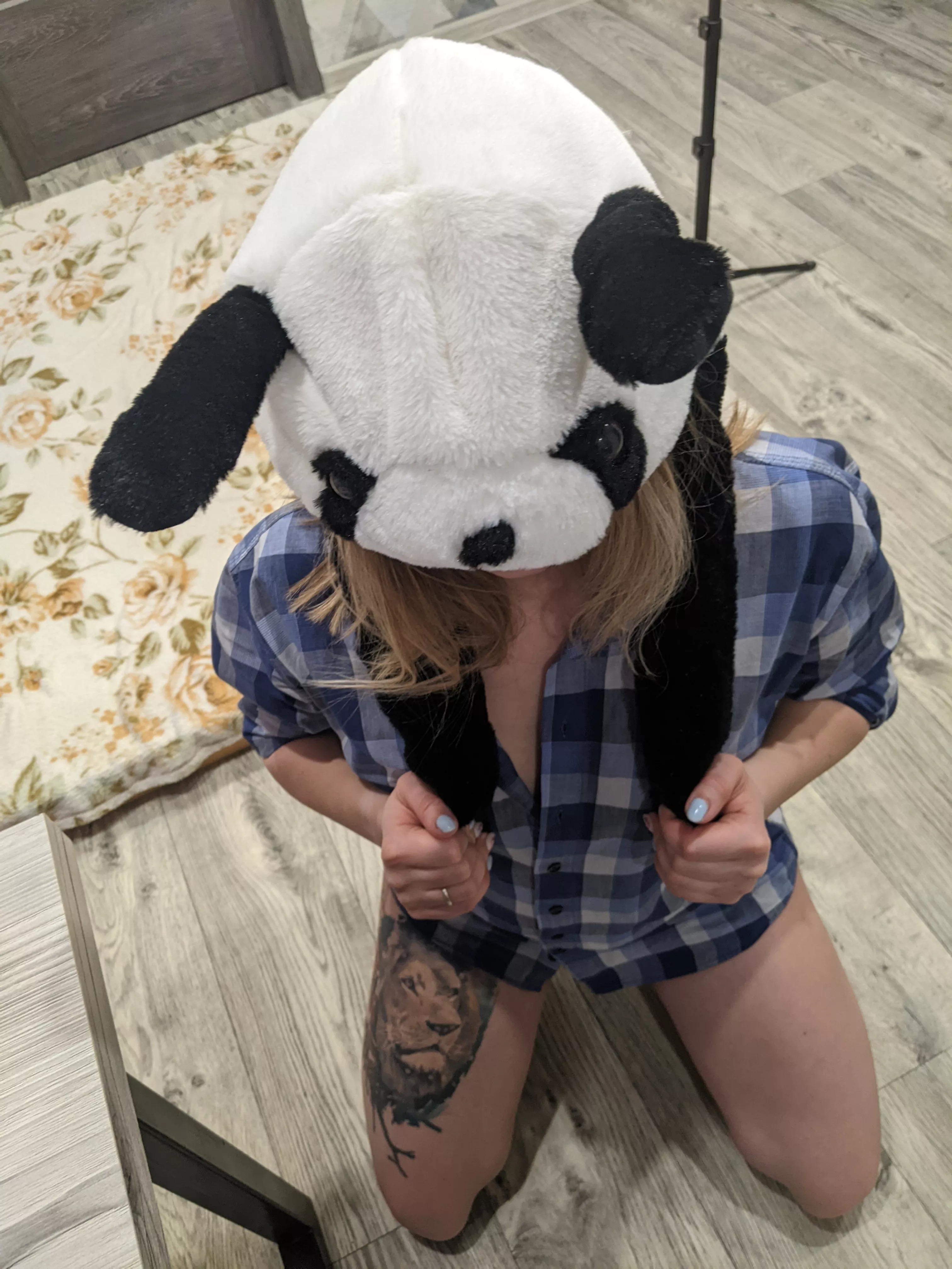 Do you think I can be a sexy Russian panda because I'm from Russia myself?