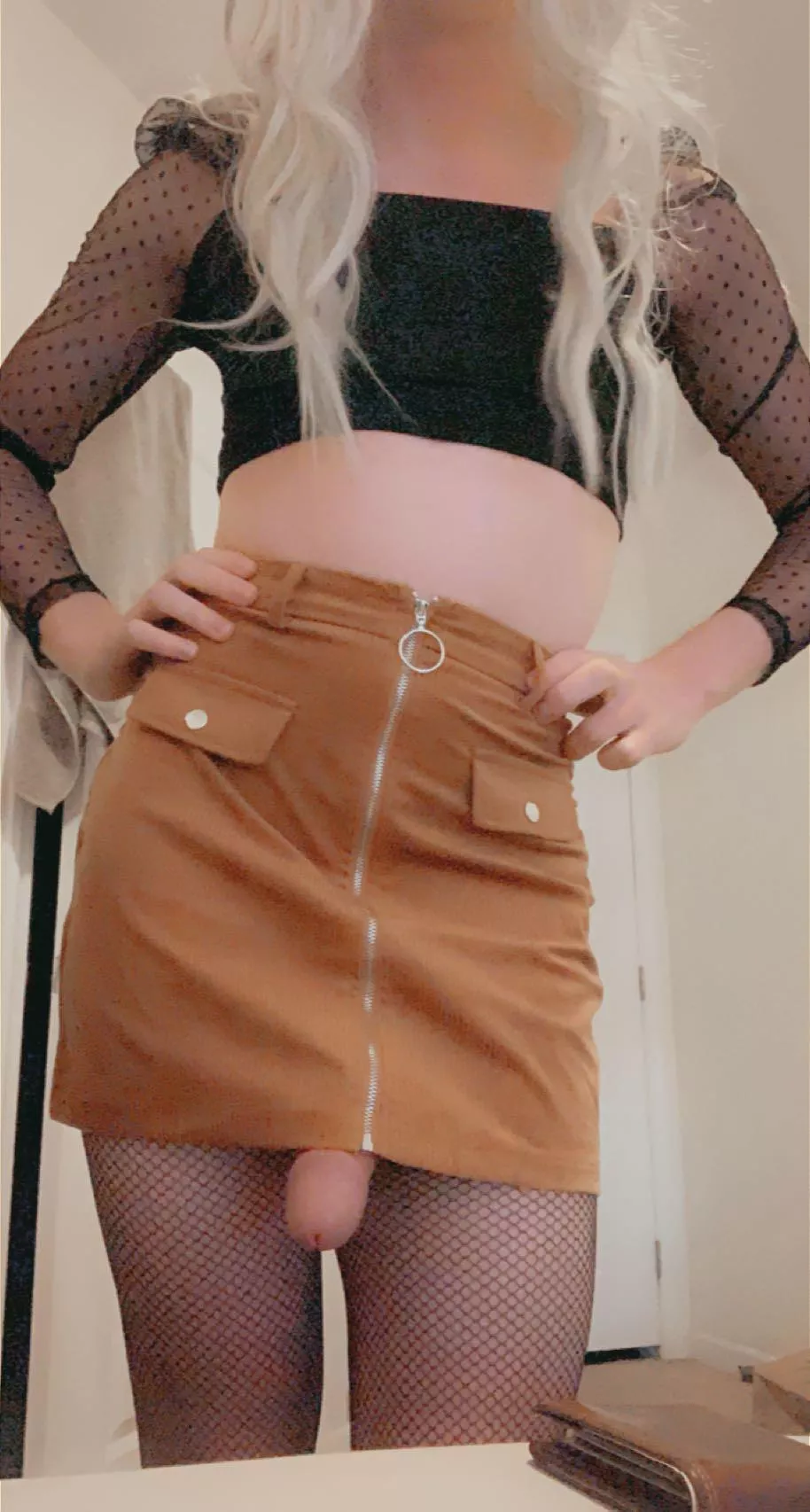 Do you think I need a longer skirt? 😳