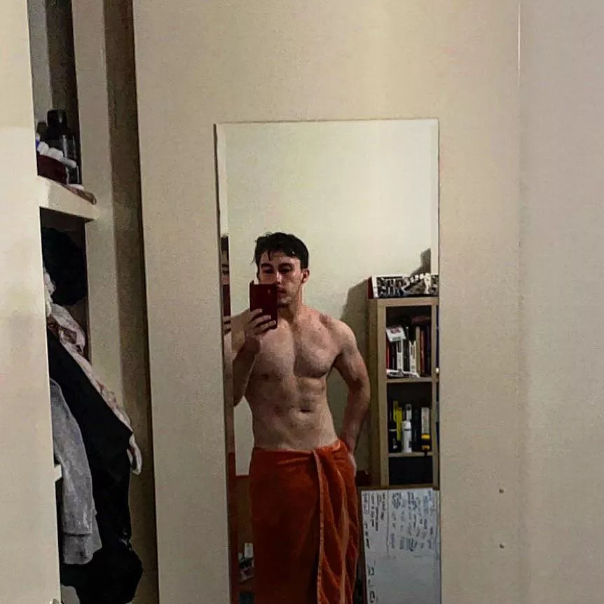 Do you think I should lose the towel?