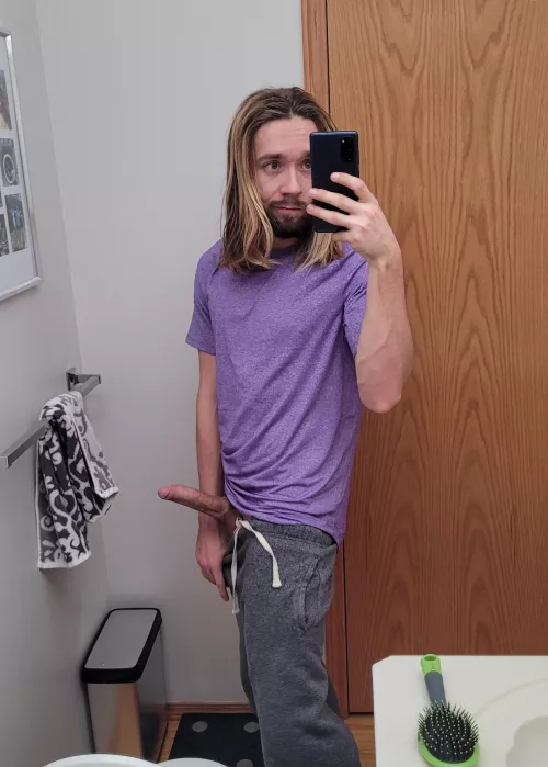 Do you think my family knows I'm bi, they got me purple clothes for Christmas