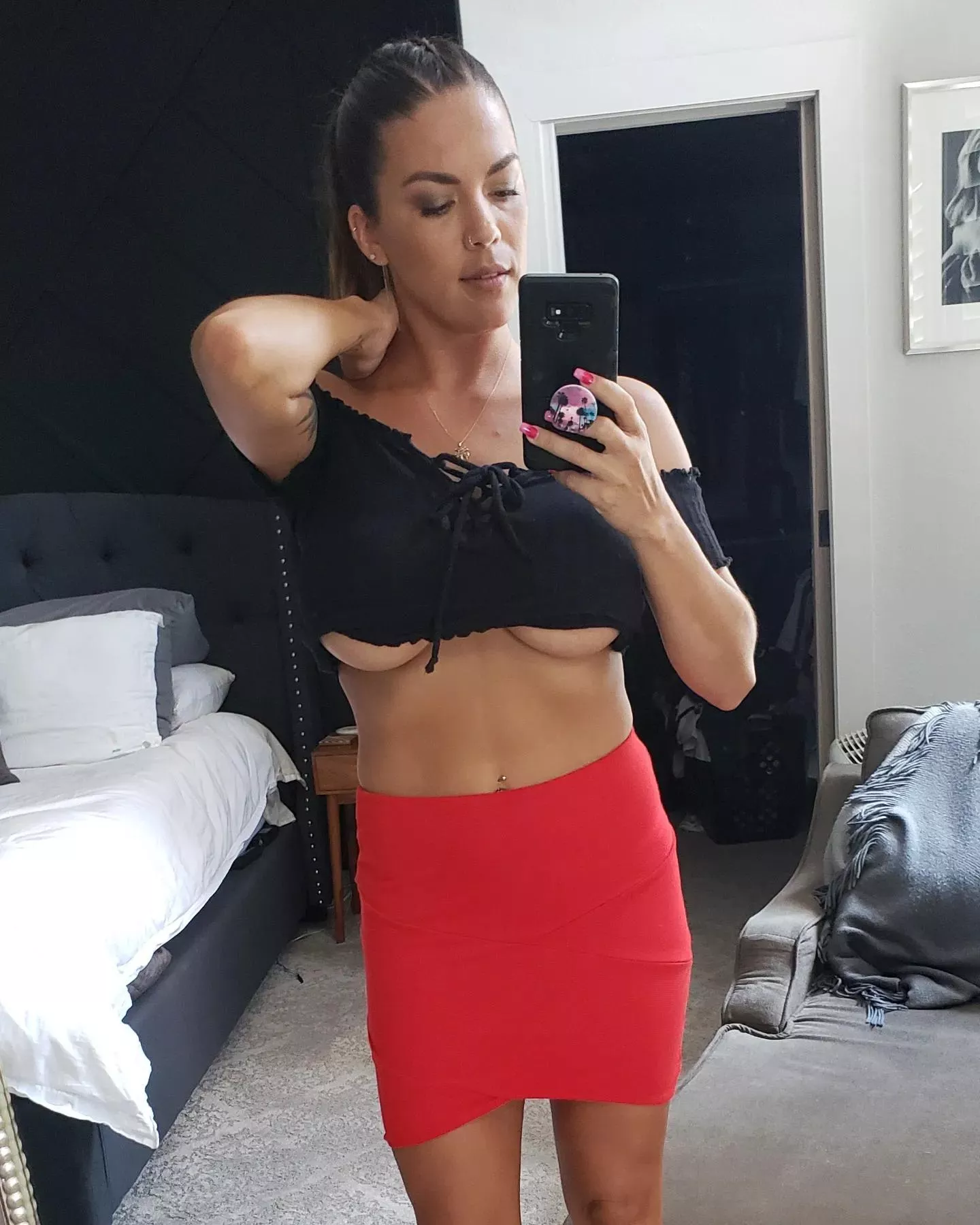 Do you think my husband will like this outfit for our Valentine's date?