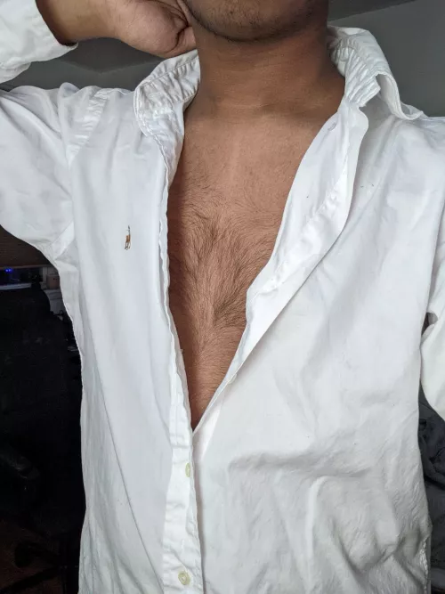 Do you wanna unbutton further?