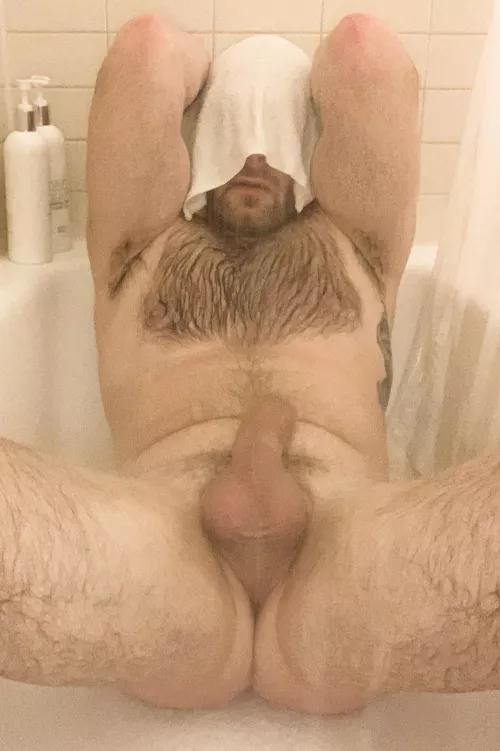 Does anyone else have to lay down in the shower for a little while when they are hungover?