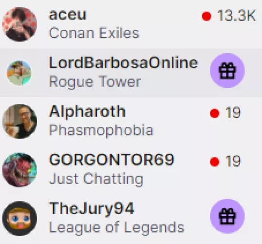 Does anyone know why this icon is showing up here in the followed channels tab?