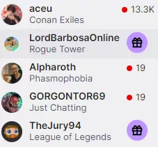 Does anyone know why this icon is showing up here in the followed channels tab?