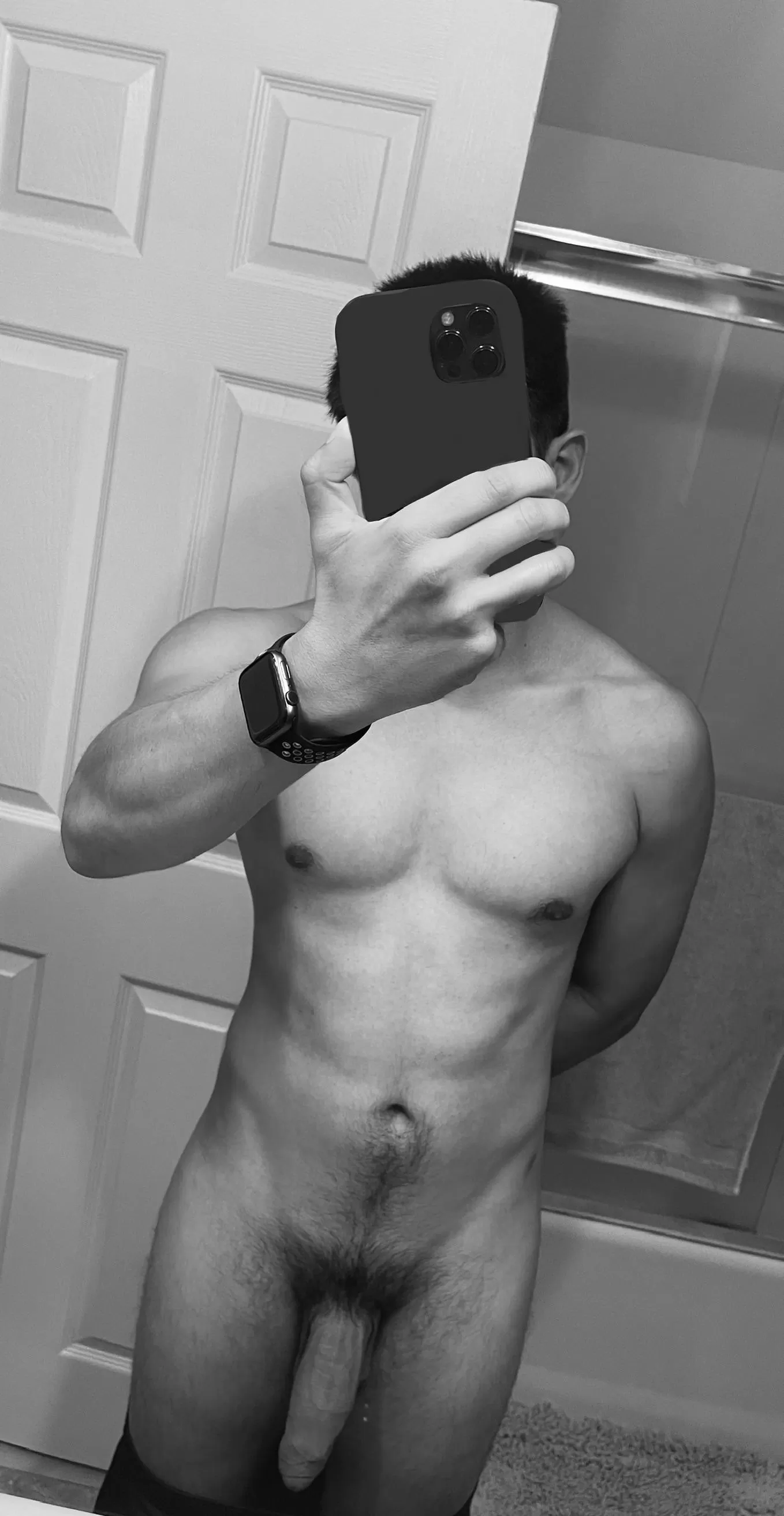 Does my dick look as good in black and white? Does my dick look as good in black and white?