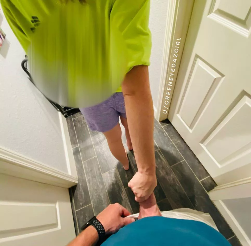 Does your wife ever give you the look and lead you by the cock to the bedroom in the middle of the day? Does your wife ever give you the look and lead you by the cock to the bedroom in the middle of the day?