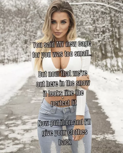 Doesnβt seem like you have a choice π
