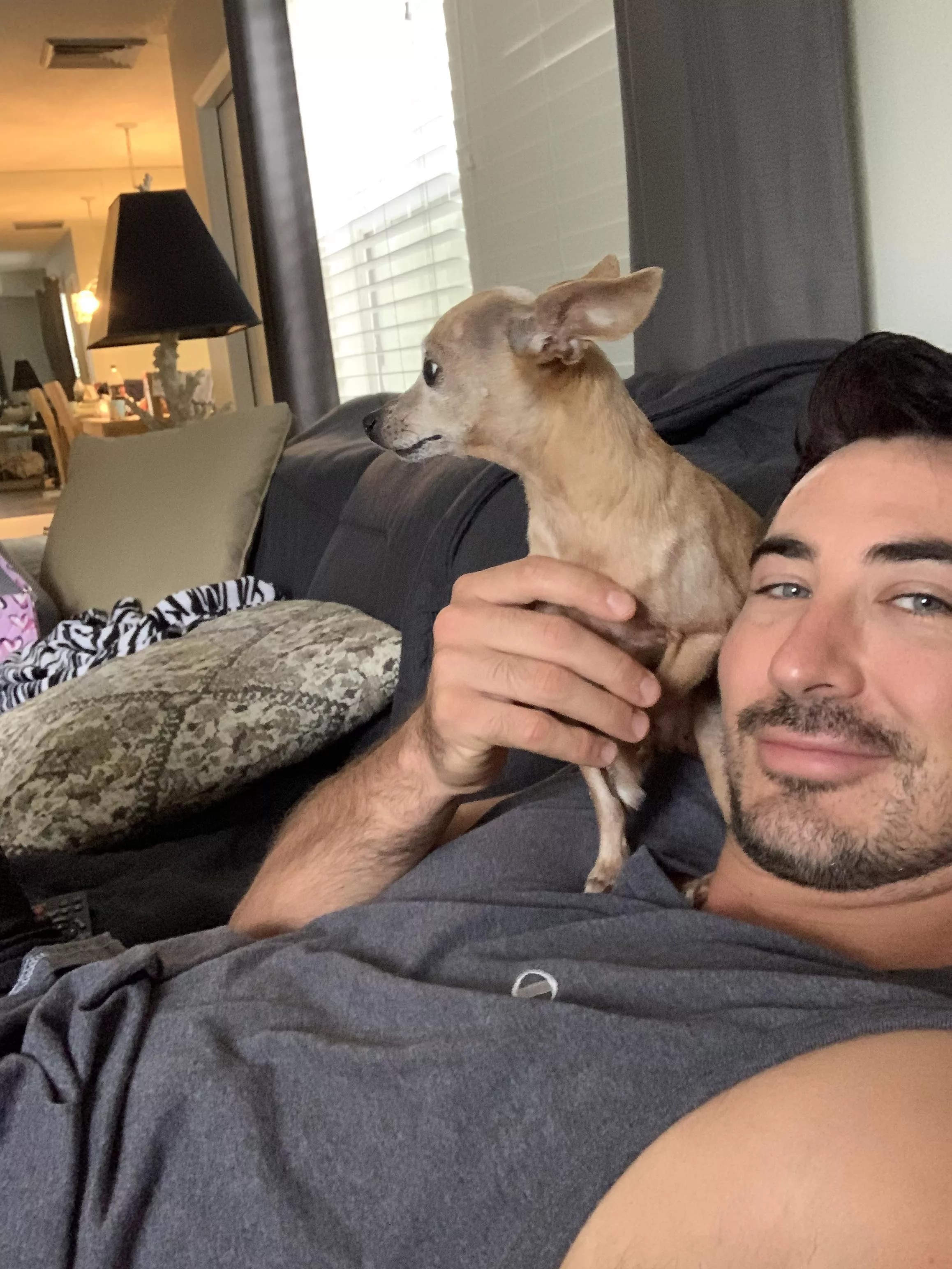 Dog sitting again! I guess I’m the go-to friend lol. Dog sitting again! I guess I’m the go-to friend lol.