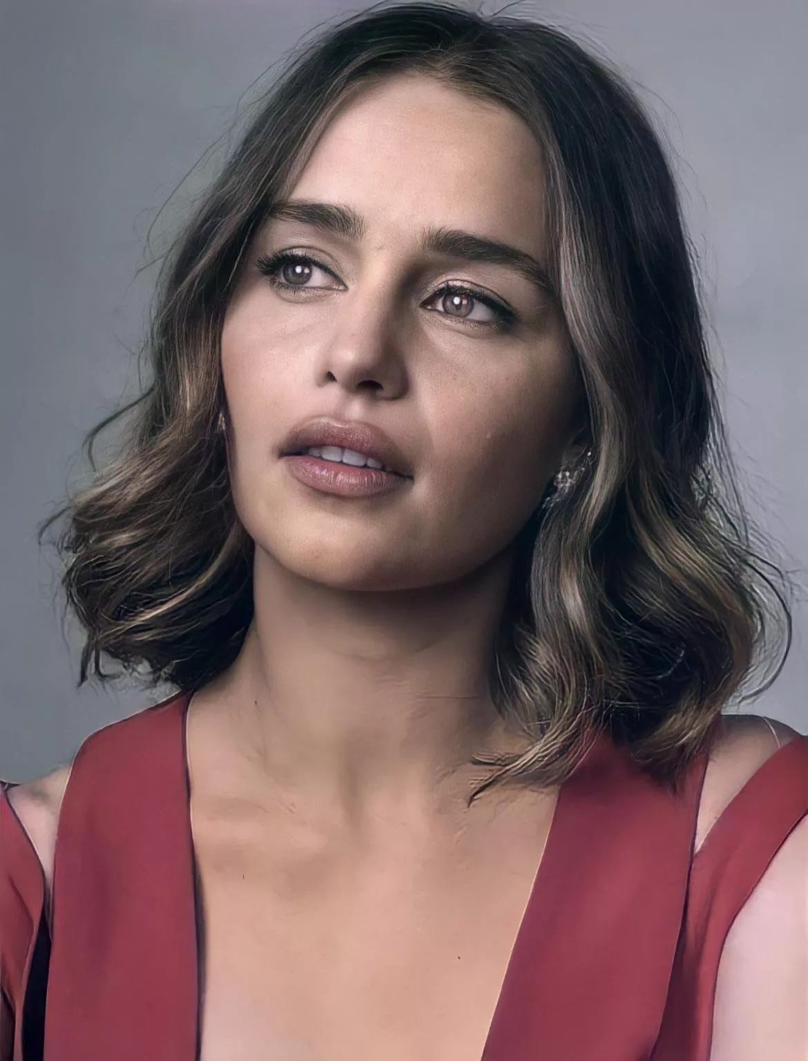 Dominate me and make me obey your commands as Emilia Clarke