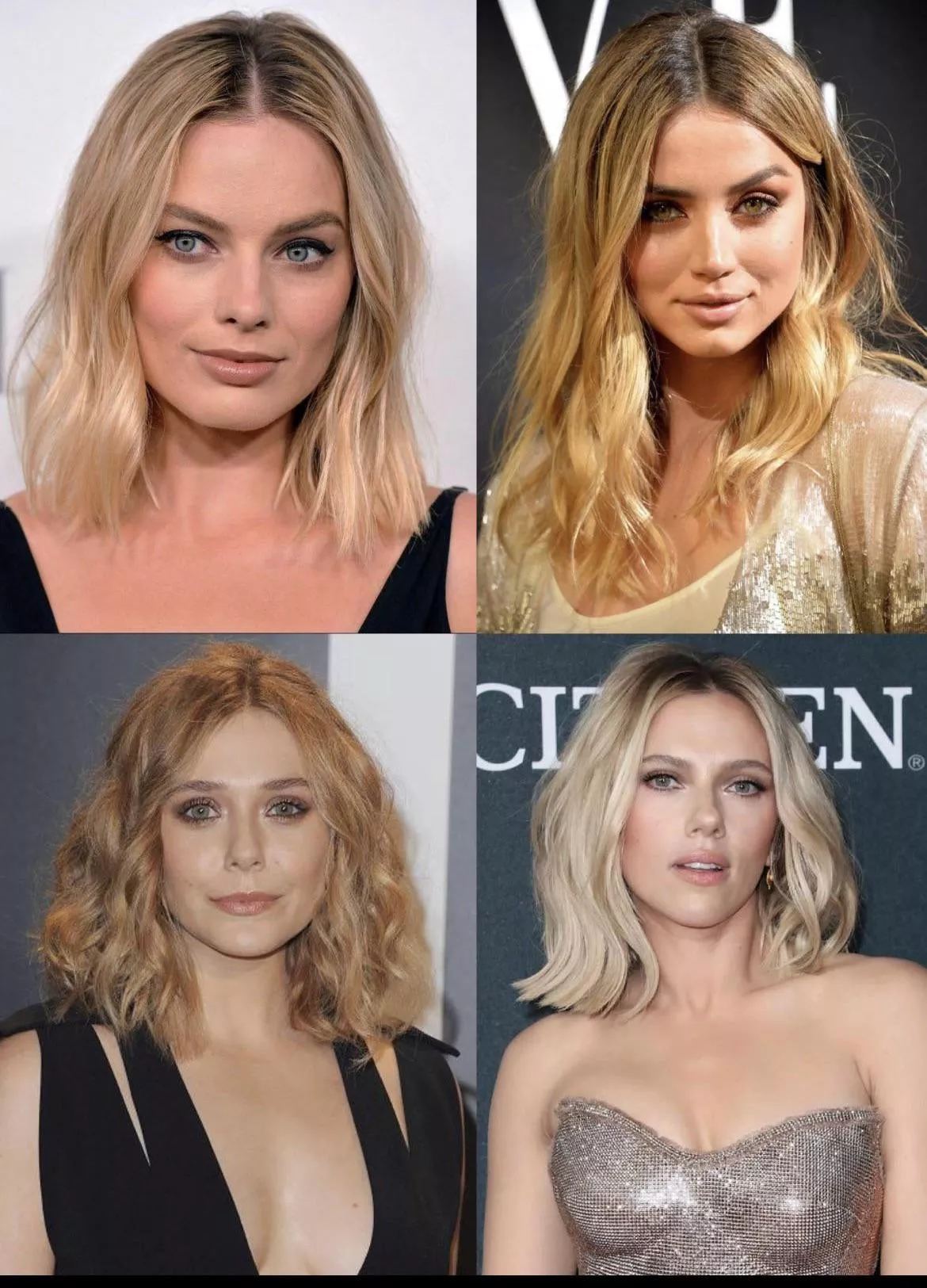 Dominate me as one of these hotties. Margot Robbie, Ana De Armas, Elizabeth Olsen, Scarlett Johanson