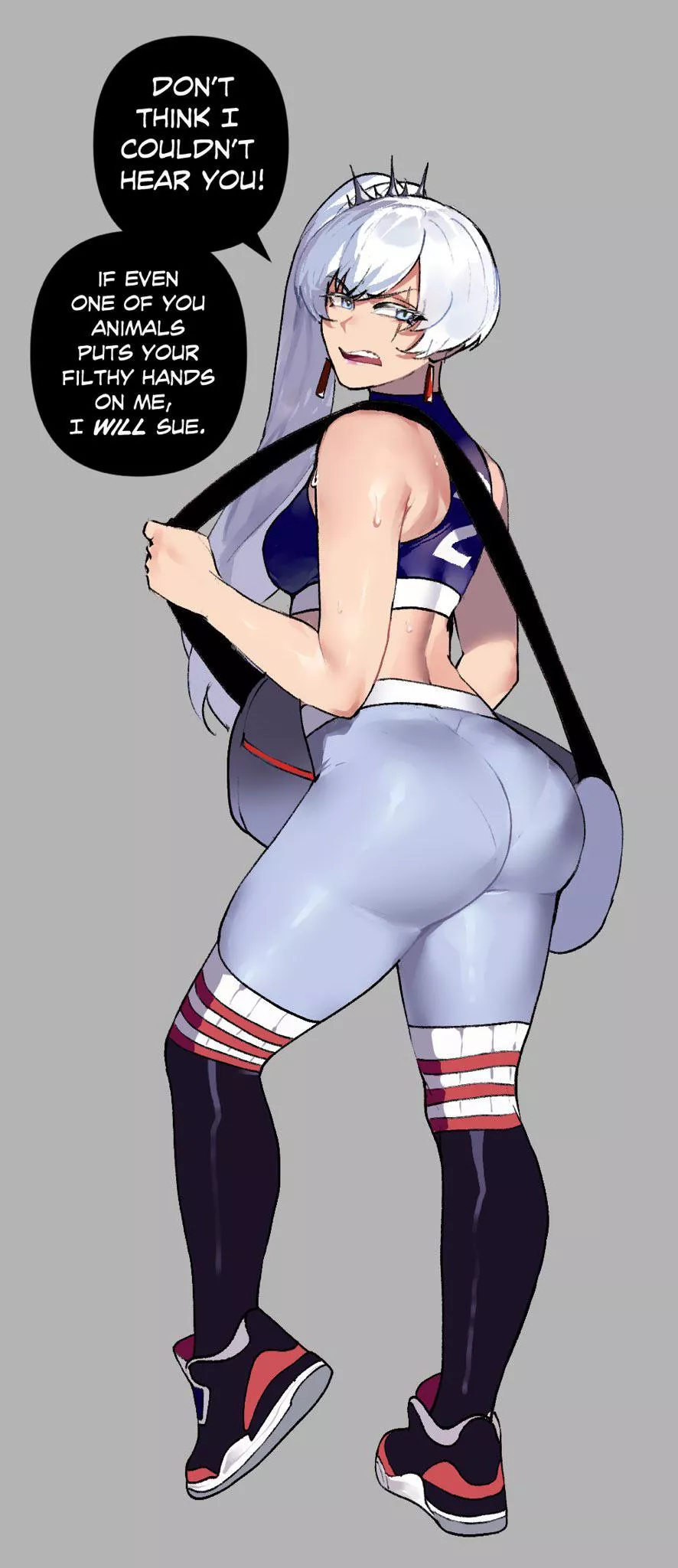 Don’t Disturb Weiss During Her Workout (TwaQ)