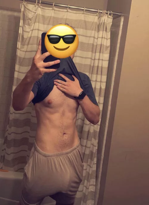 Don’t forgot to put on your underwear 😅