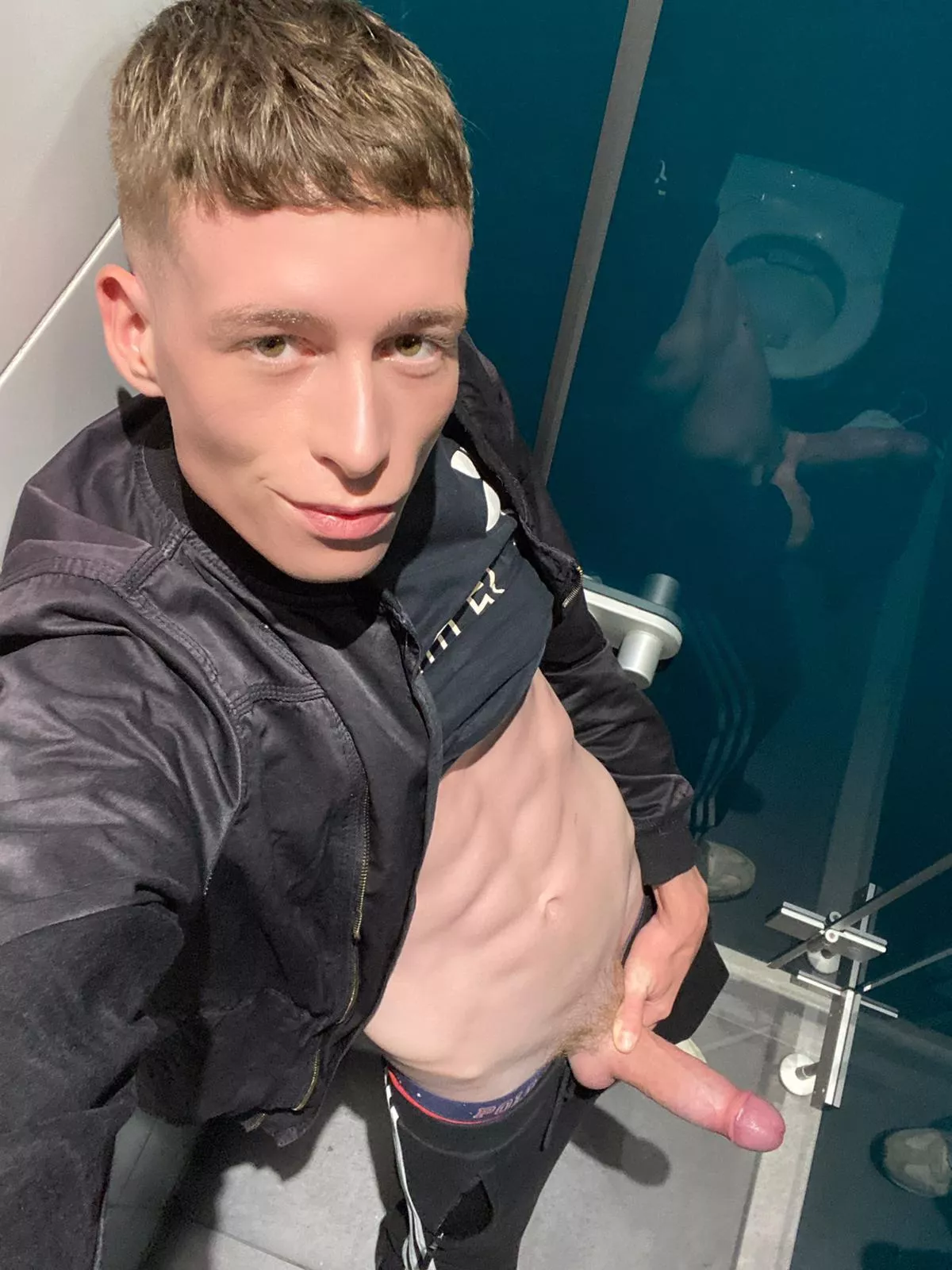 Don’t knock ! Just come in and suck my dick 🍆