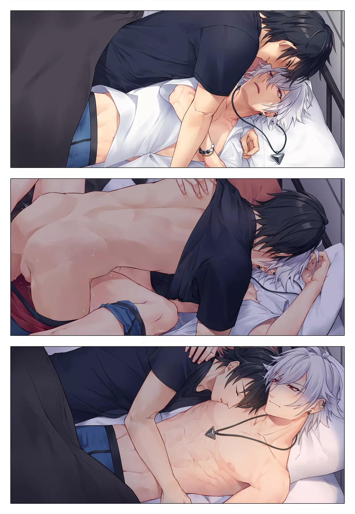 Don't mind me. I'm just sharing some Hypmic fanart that I found 🥰 [pixiv: masakj68]