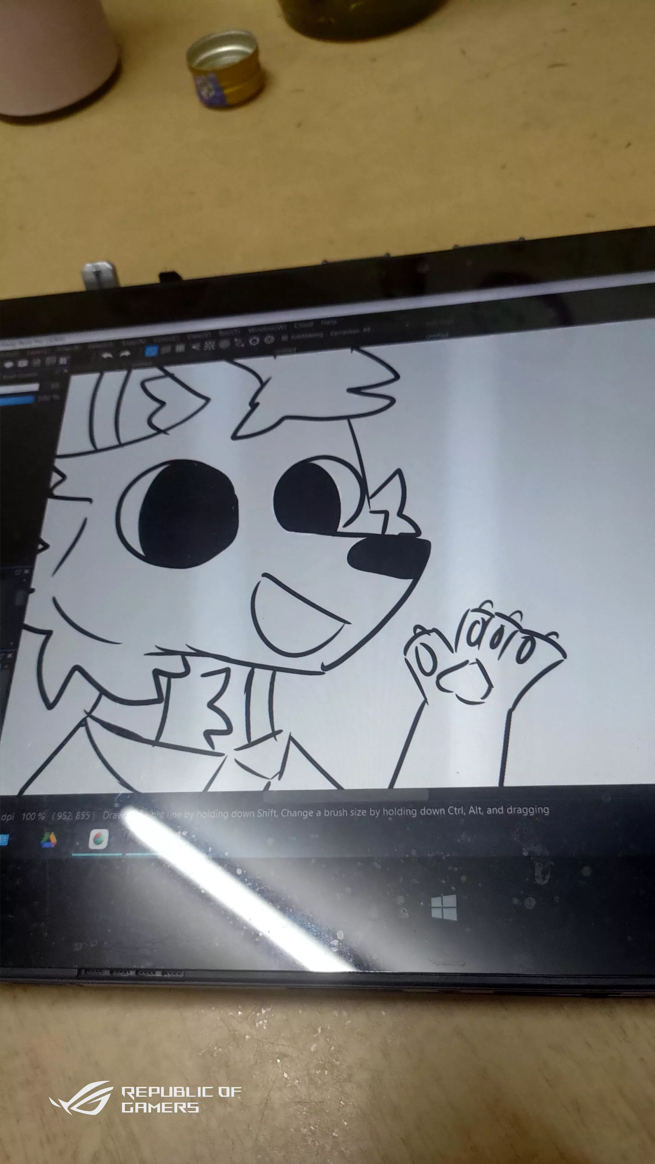 Doodle my fursona! UwU