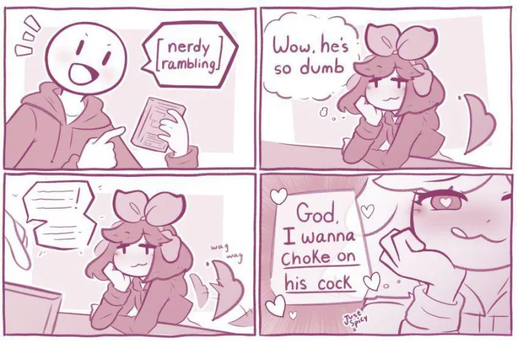 Dorky_Nerdy men and Horny women just go together really well!