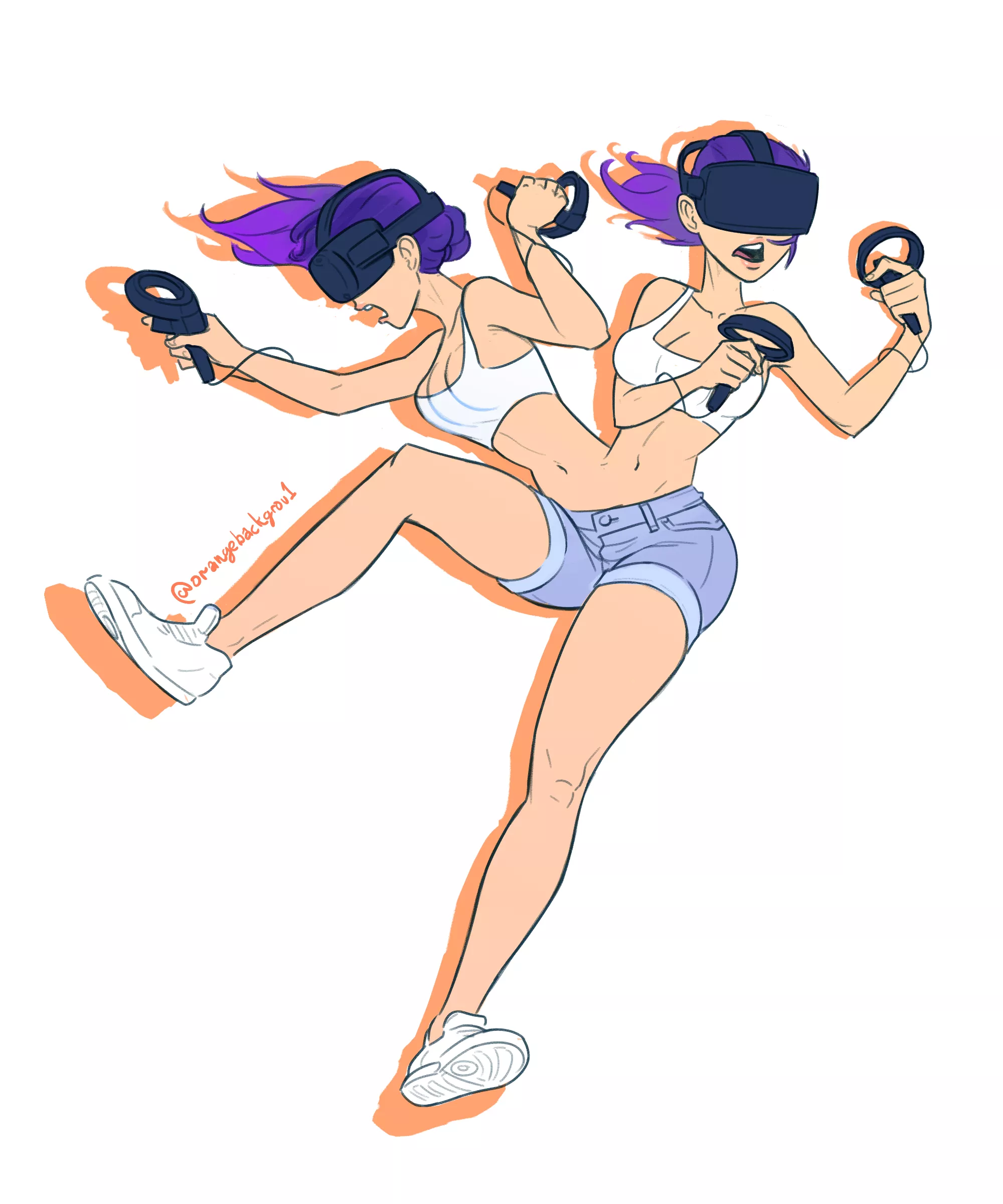 Double Input by Orangebackgrou1 (Merging, Fusion)