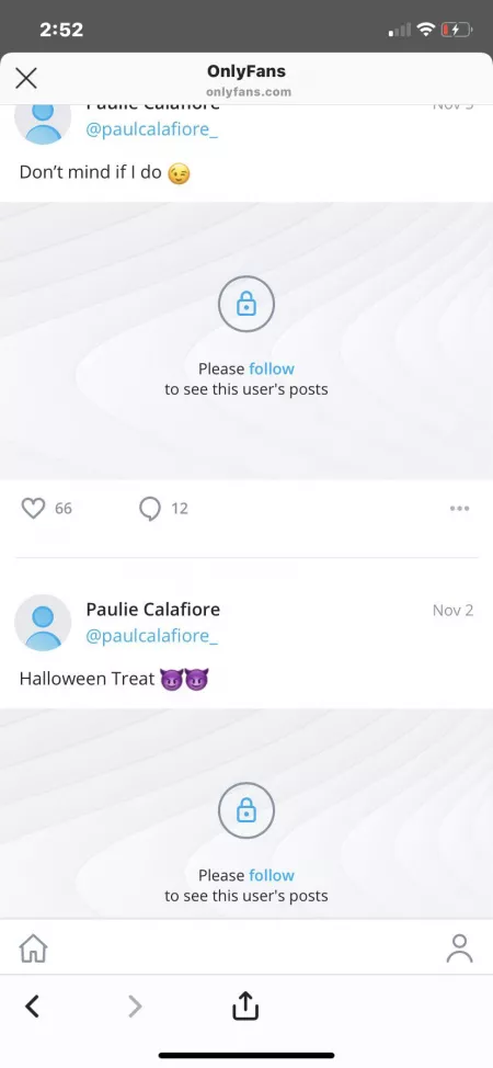 Doubt they're any good anyway but to the 2 people are still subscribed pls post bc erome doesn't updates with his of anymore
