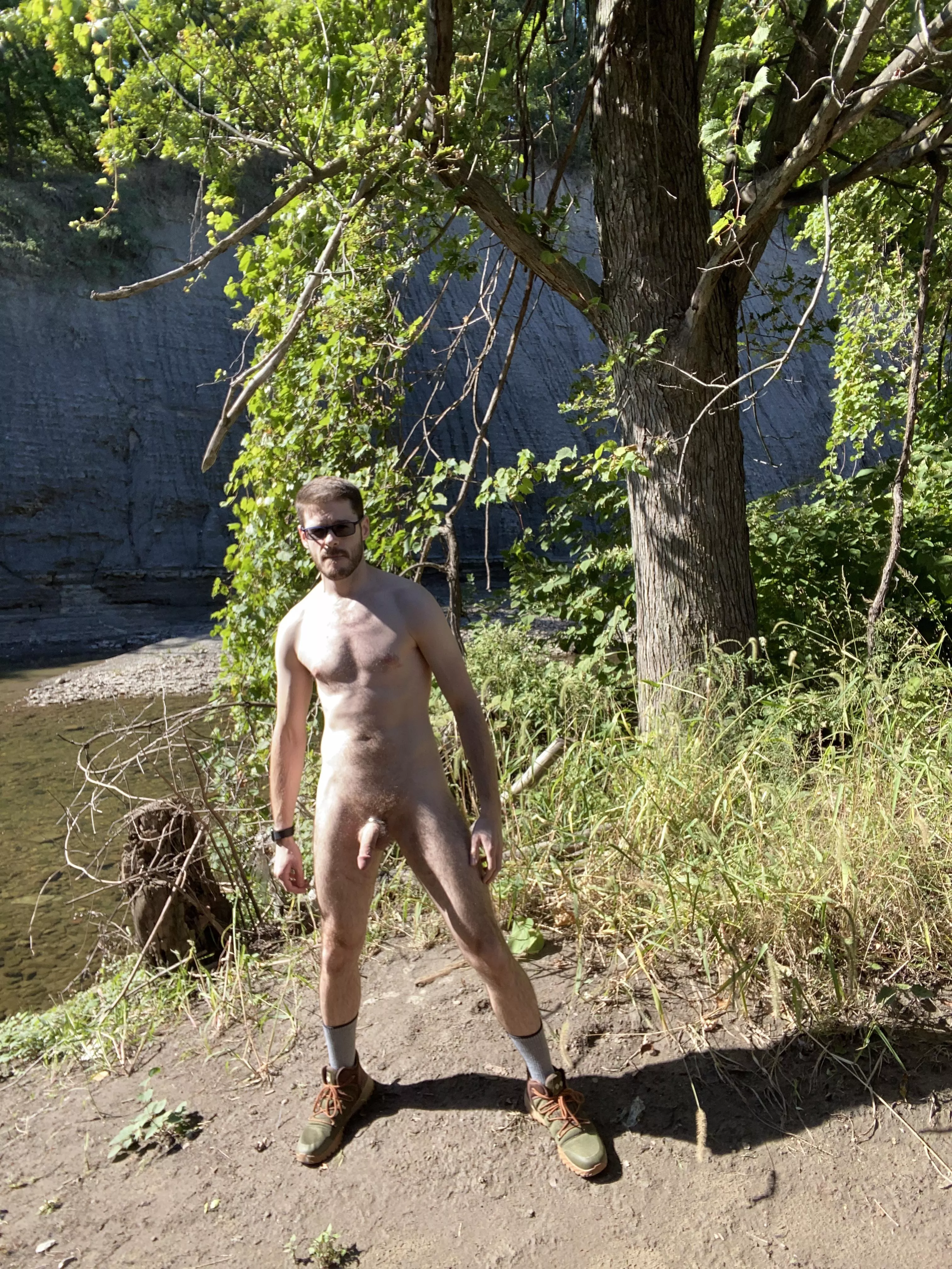 Down by the railroad tracks.