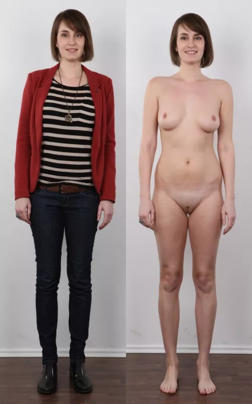 dressed adn undressed for Casual Friday