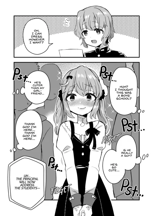 Dressing up for the first day of school!