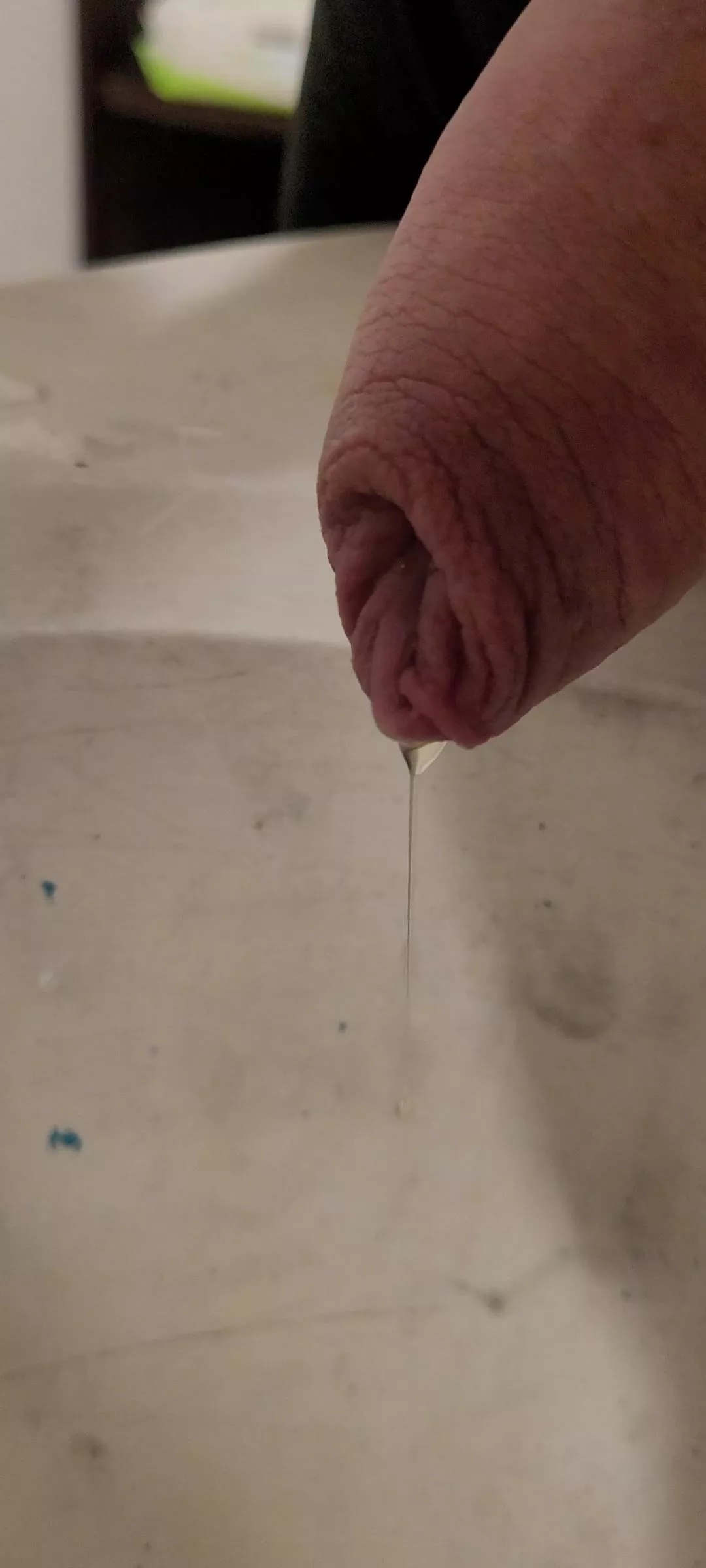 Dripping precum in my dirty work sink. It has been doing this for 5 minutes. Dripping precum in my dirty work sink. It has been doing this for 5 minutes.