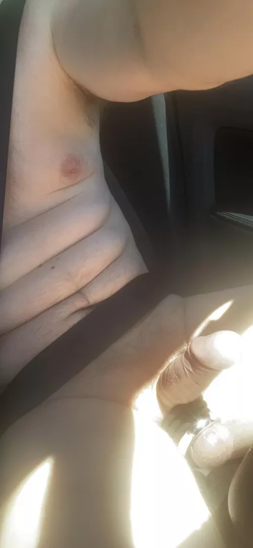 Driving naked first time wish me luck that I don’t get caught… of if want me too!
