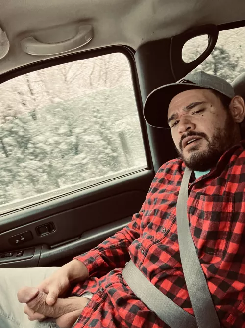 Driving up north ❄️