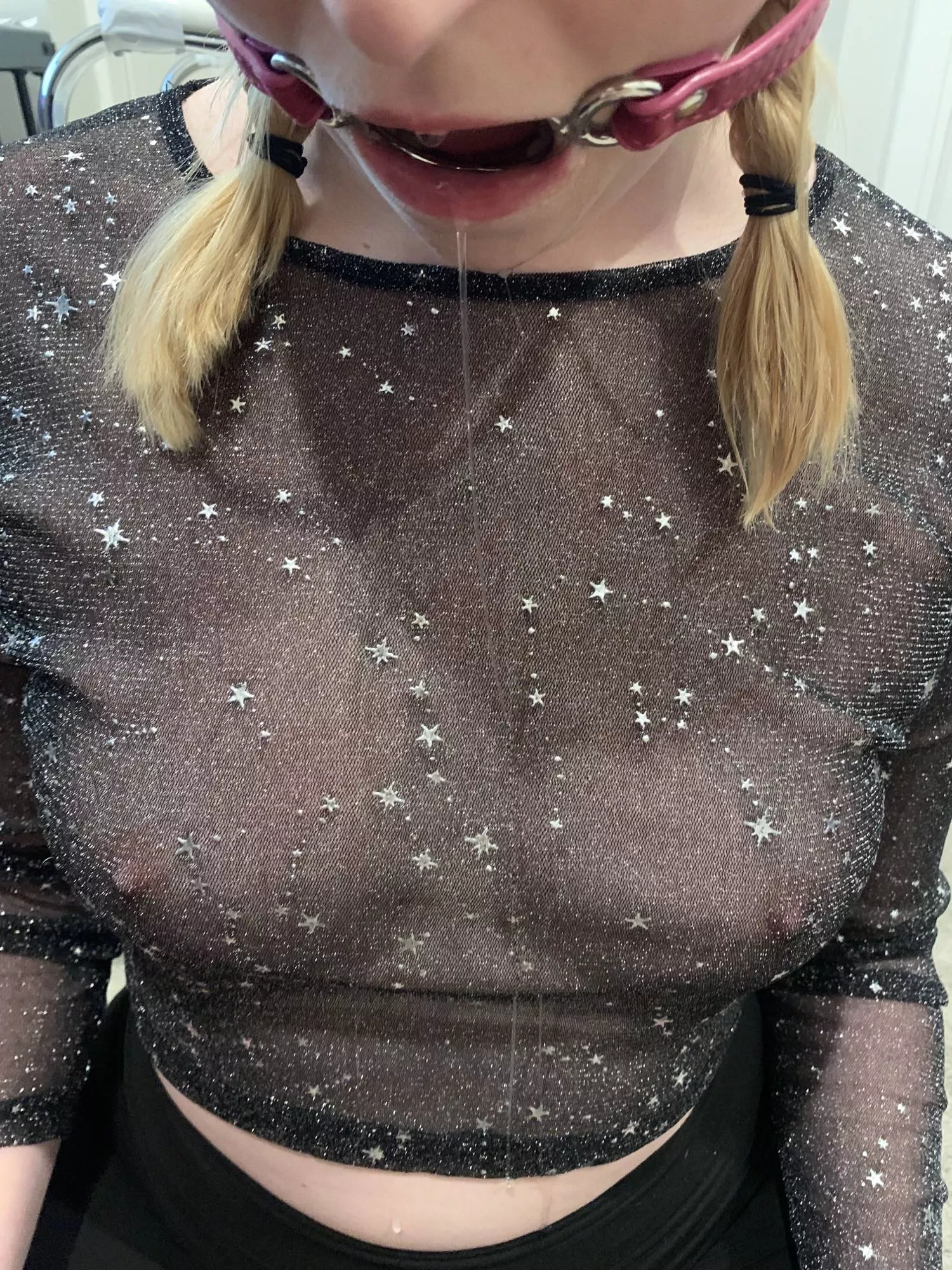 Drooling for cock (oc)