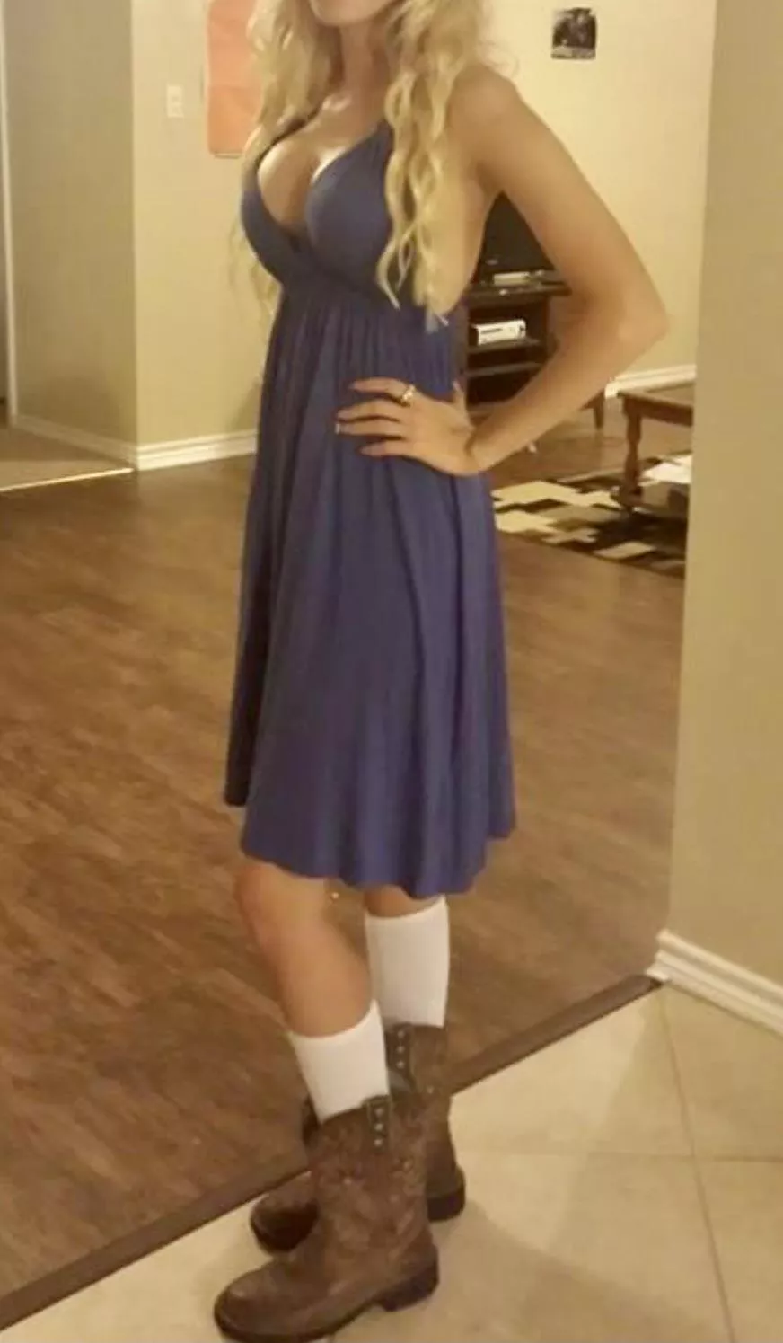 Drunk and teasing at a party…alcohol always brings out her inner slut. Drunk and teasing at a party…alcohol always brings out her inner slut.
