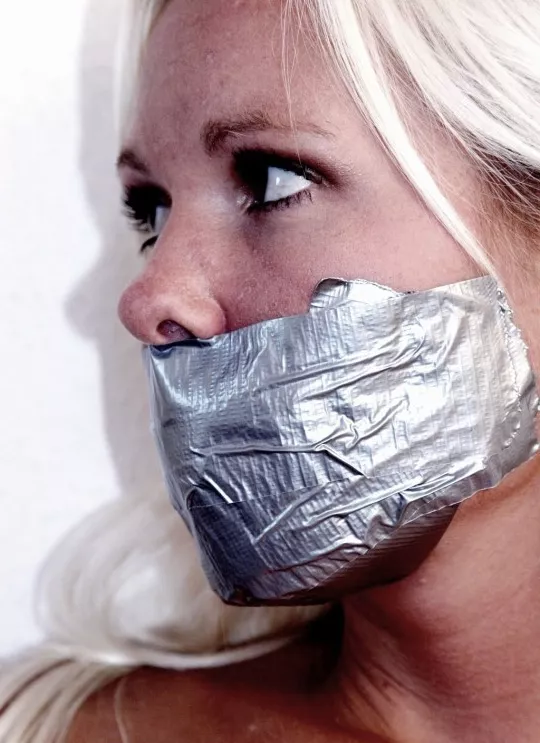 Duct tape is fun, until it's time to take it off. Guess it's best just to leave it on?